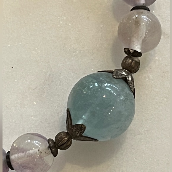 Fluorite Bead Bracelet - Picture 2 of 2